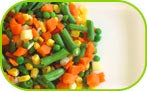 Carrot, potato, pea, corn, bean diced mix 5kg